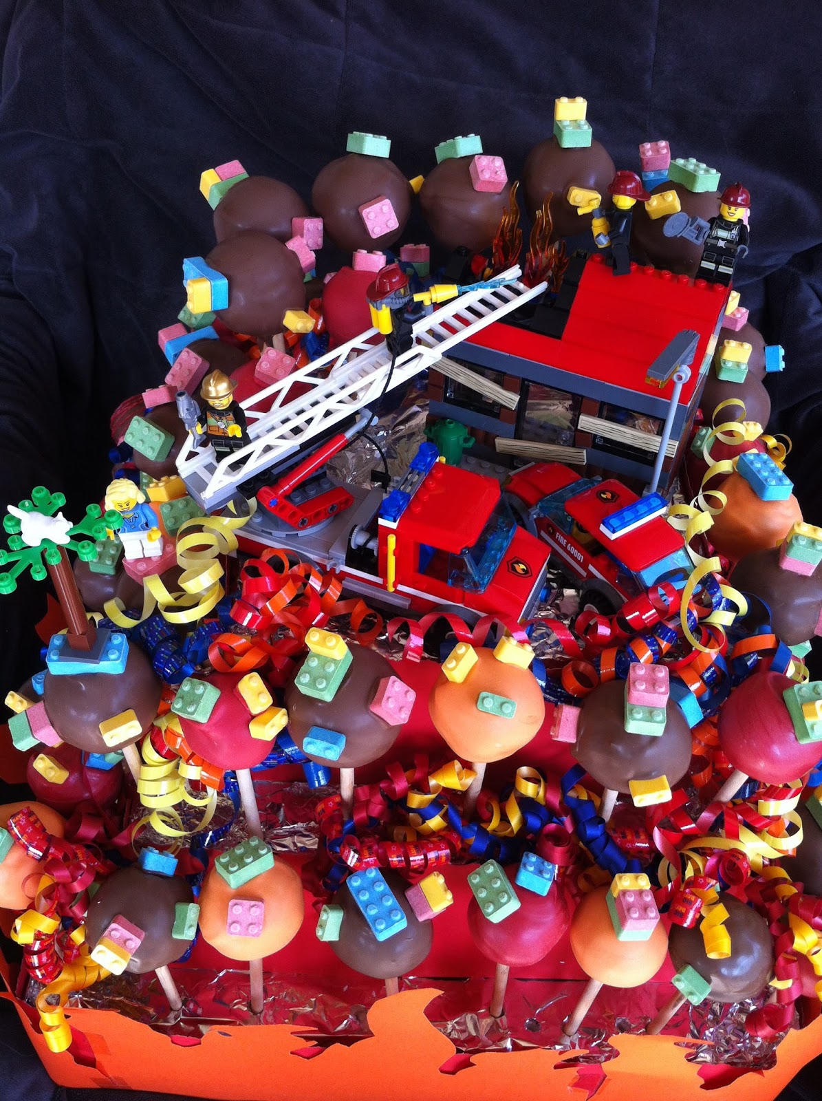 Cake Pop Queens Lego City Cake Pops