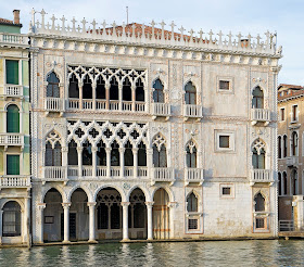 The Ca' d'Oro is one of the most famous palaces on the Grand Canal in Venice