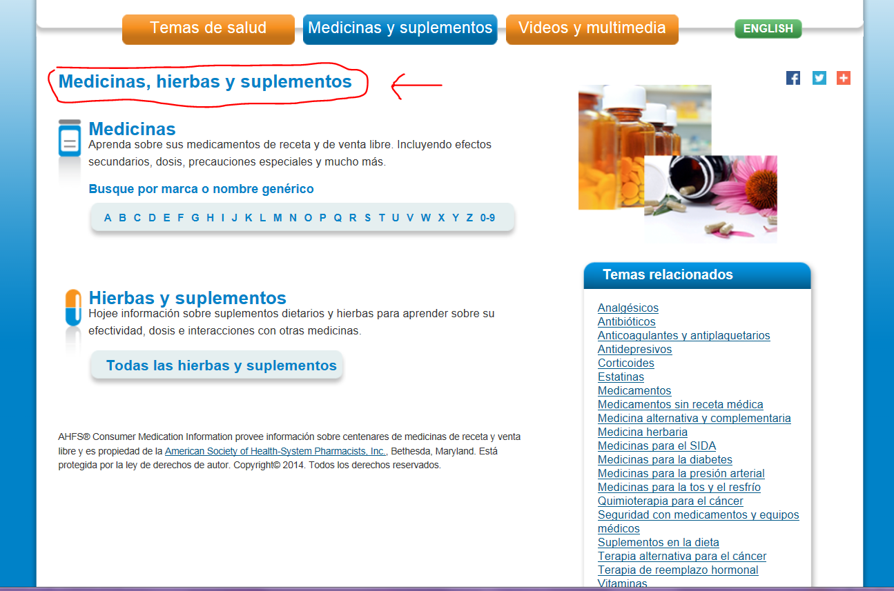 EL MARAVILLOSO MUNDO DE LA MEDICINA medline plusconsulte