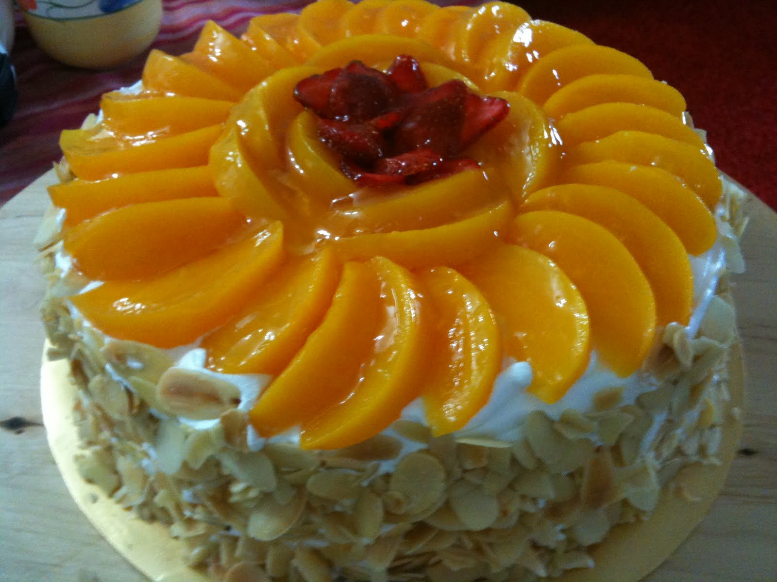 Peaches Cake