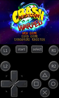 Giocare a Crash Bandicoot e altri titoli ps1 su Android
