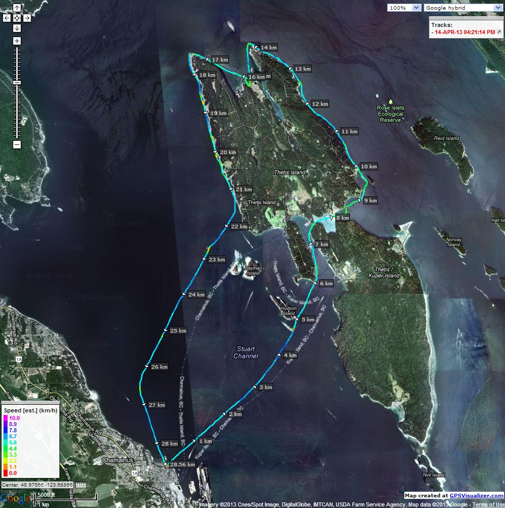 Gecko Paddler Going Back In Time Thetis Island Memories