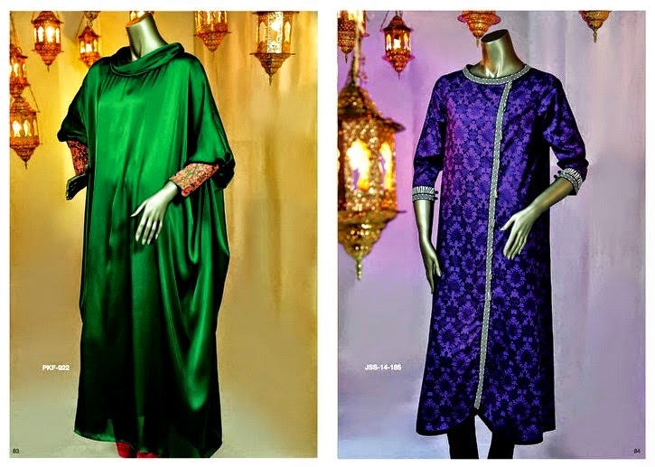 Junaid Jamshed Eid Collection 2014 for Girls