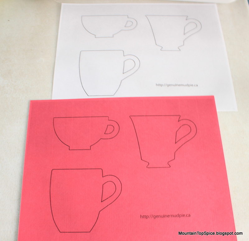 Mountain Top Spice Teacup Bookmarks