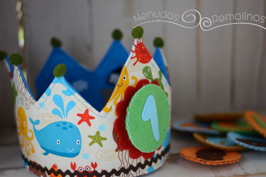 Corona animales del mar