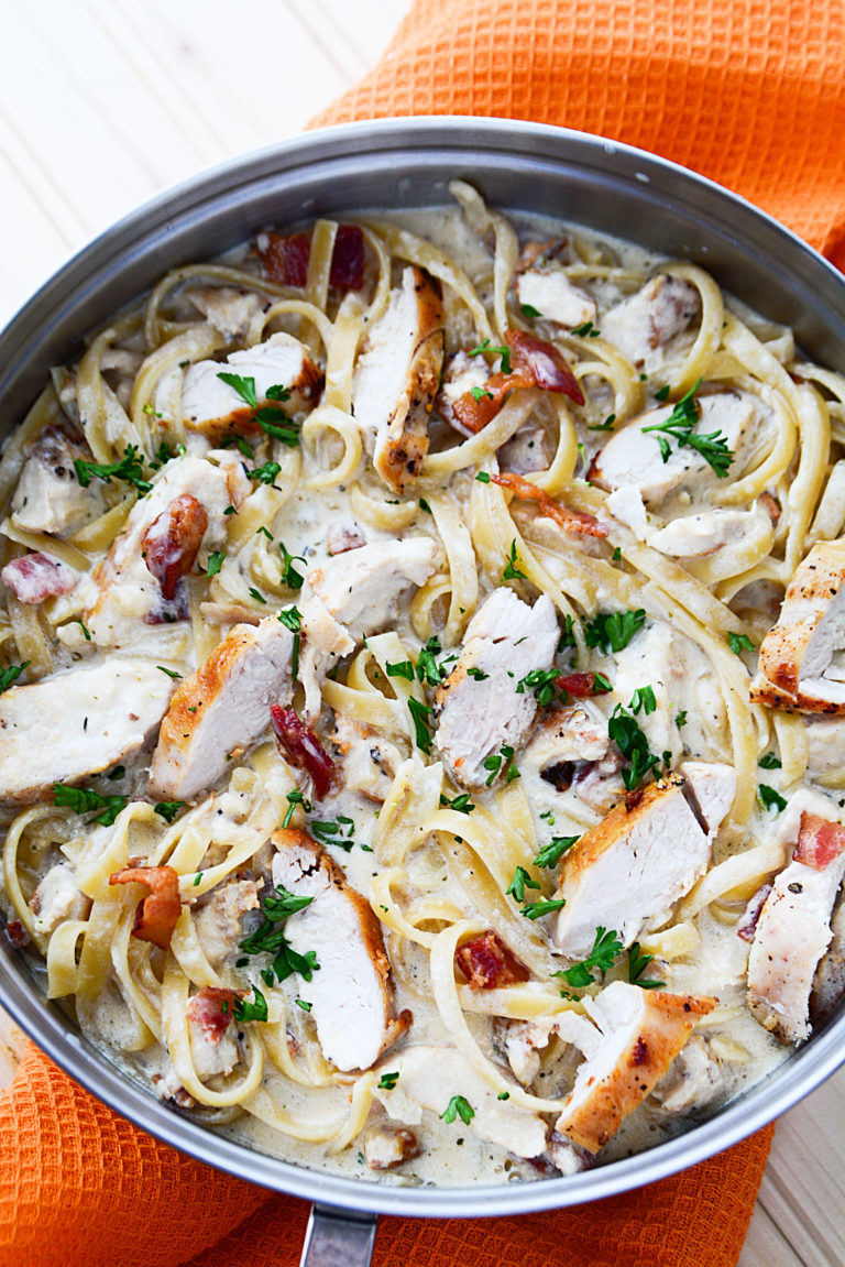 #Creamy #Chicken & #Bacon #Pasta #Creamy #Chicken & #Bacon #Pasta