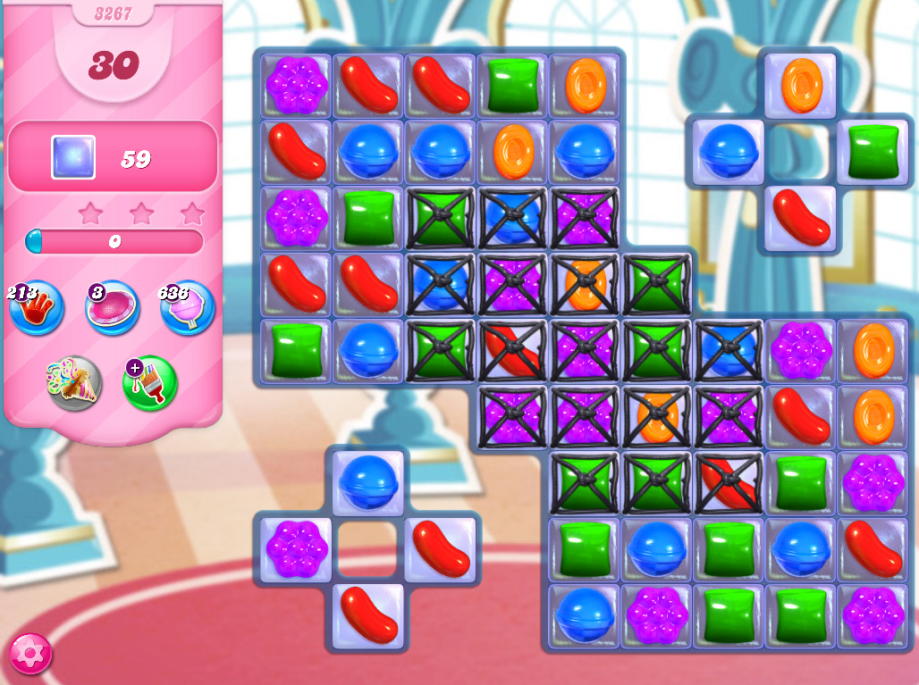 Candy Crush Saga level 3267 Candy Crush Saga level 3267