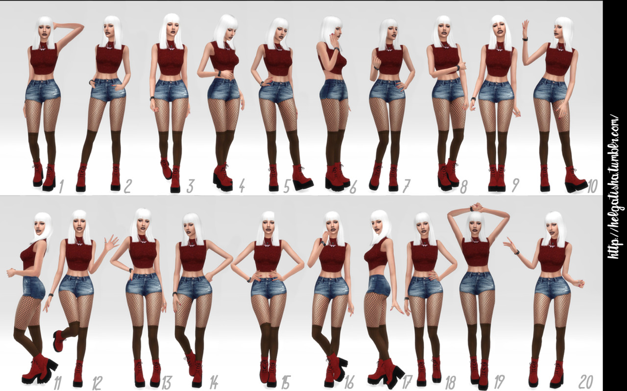 sims 4 pose pack mod