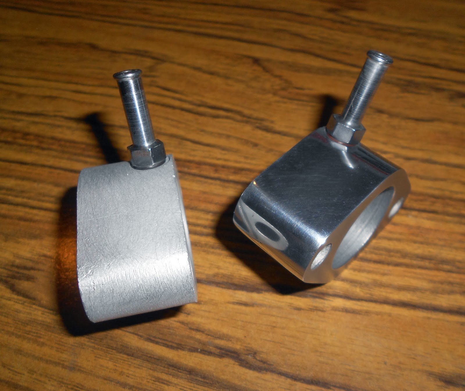 SOLO MOTORCYCLE WORKS On The Bench Norton Carb Spacers