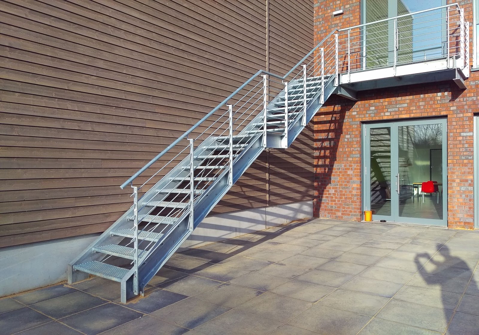 Gelander Balkon Glas Frobel Metallbau