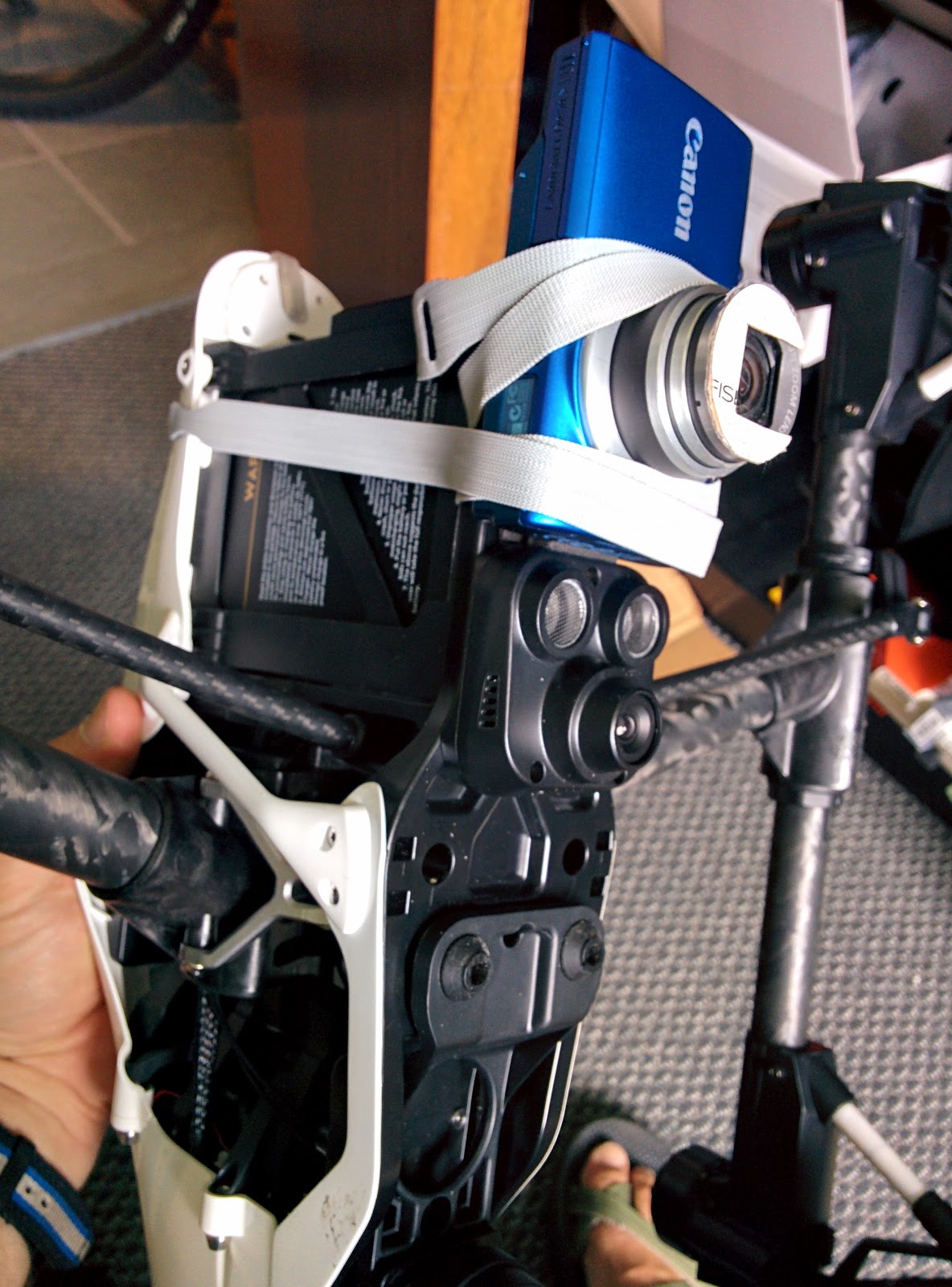 Advanced Geographic Research Strapping a NIR Camera onto the Inspire 1