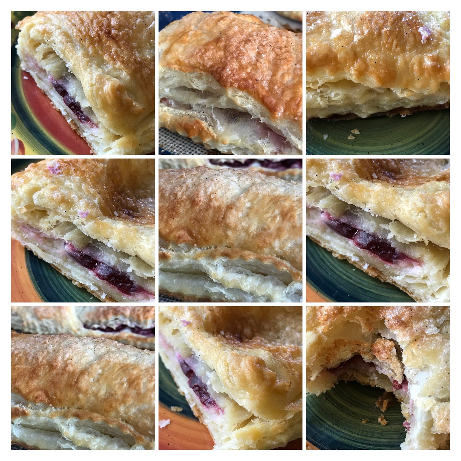 Morello Cherry Cream Cheese Danish Turnips 2 Tangerines