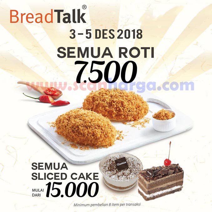 13+ Harga Diskon Breadtalk Aktual