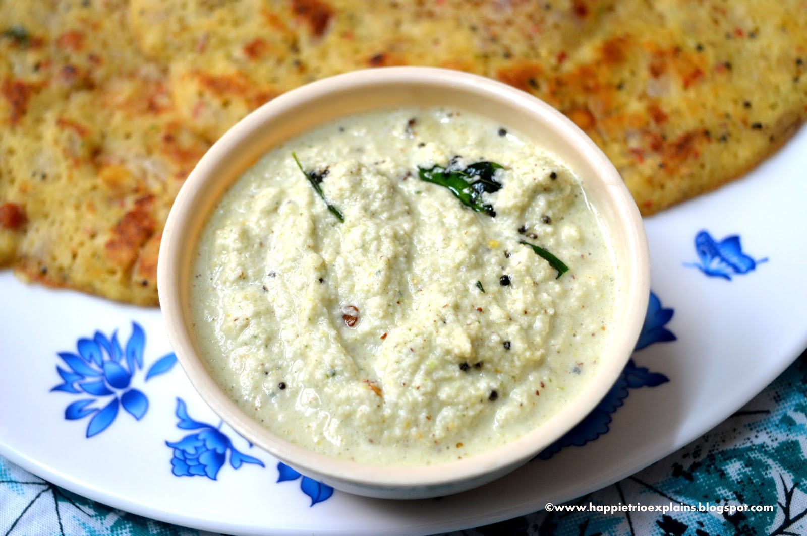 Coconut and Roasted Gram Chutney The Happie Friends