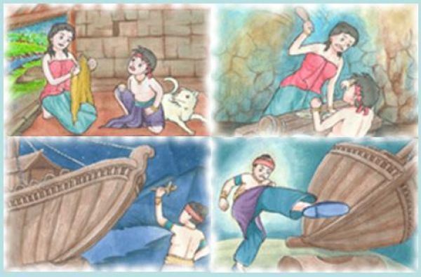 Legenda Gunung Tangkuban Perahu Dalam Bahasa Inggris