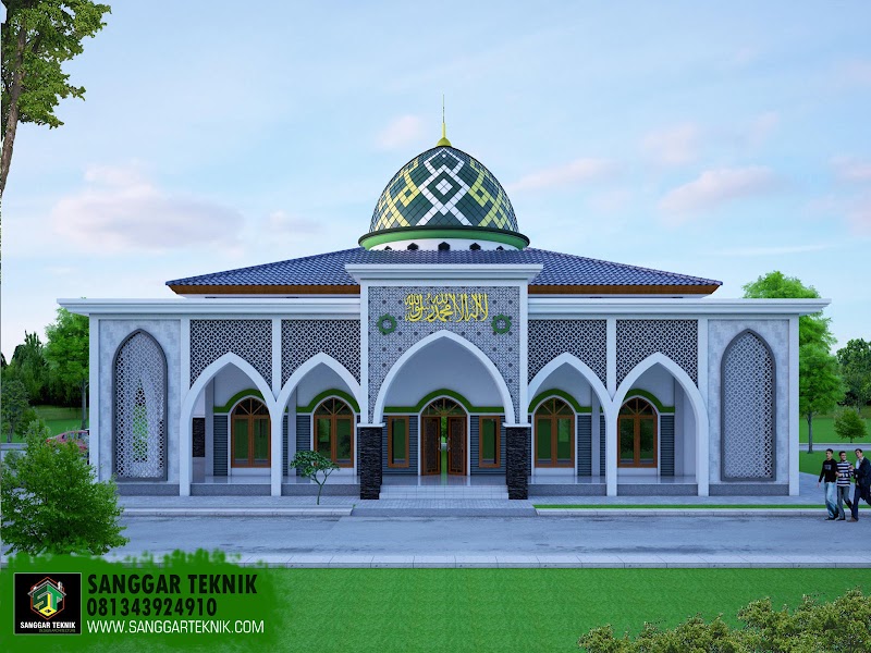 22+ Penting Gambar Masjid 2 Lantai Sederhana