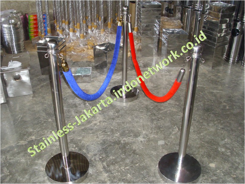 Harga Tiang Antrian - Stainless Center Jakarta
