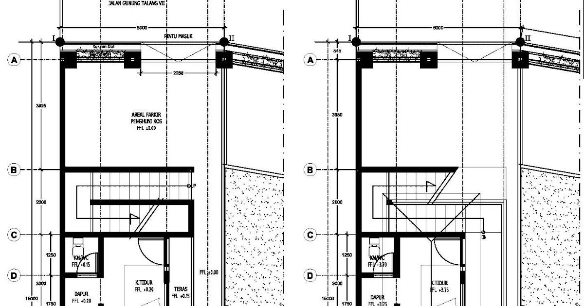44+ Denah Rumah Kos, Top!