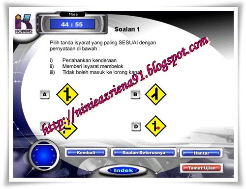 software ujian komputer JPJ ( free download ) (n_n)  ♥ ninie azriena ♥