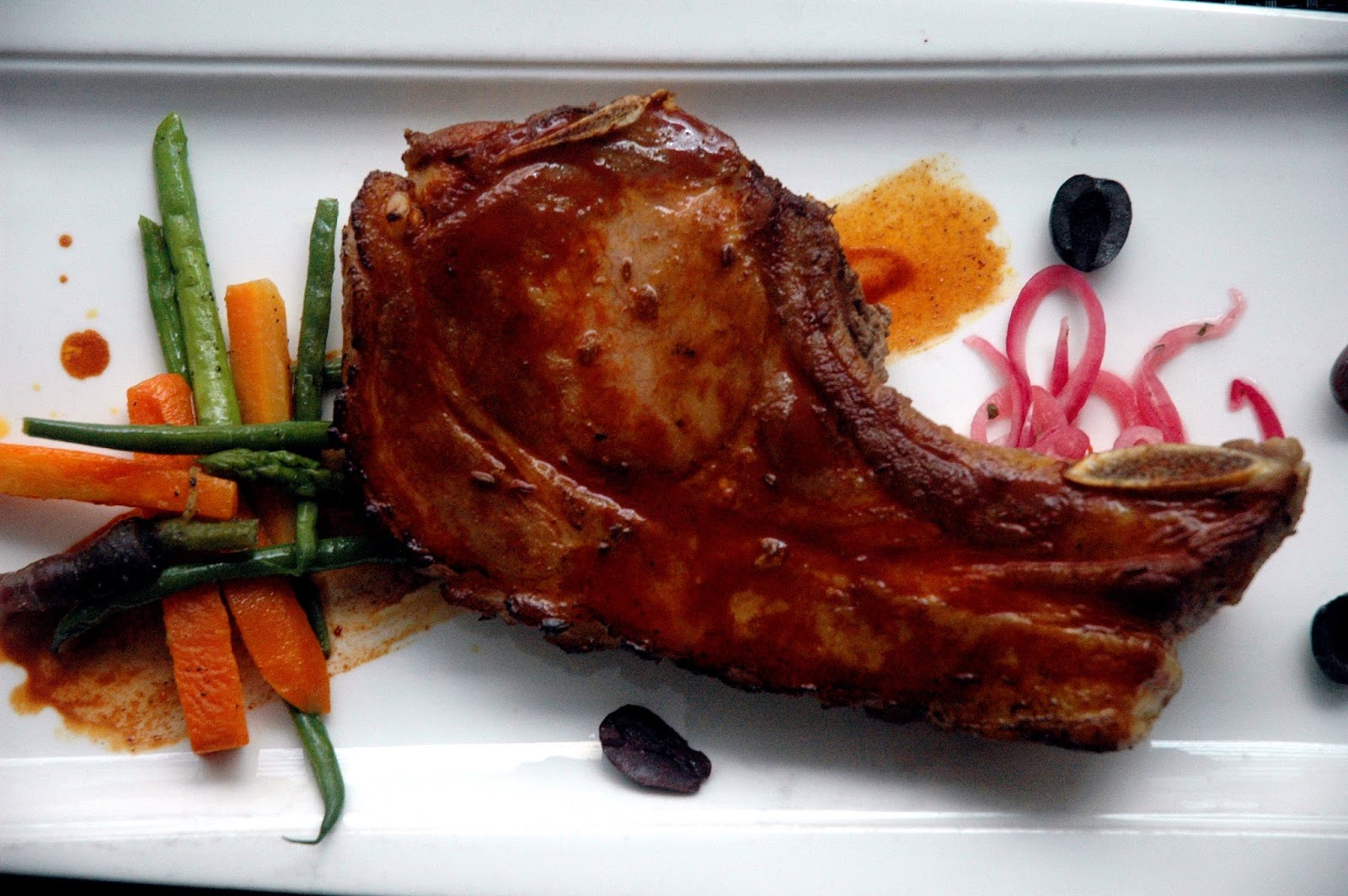 DUDE FOR FOOD Sundays at Salcedo with LuLu's Crab Cakes and The Ultimate Pork Chop