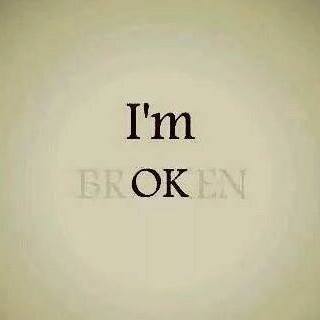 broken heart wallpaper with status