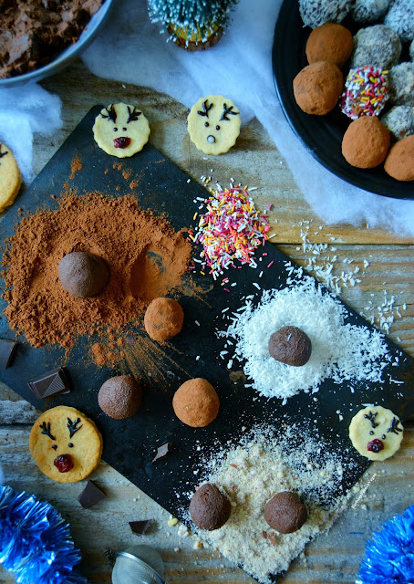 Truffes au chocolat / Chocolate truffles