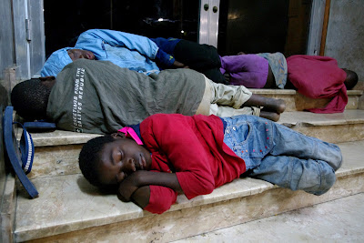 Crianças vivendo nas ruas de Maputo