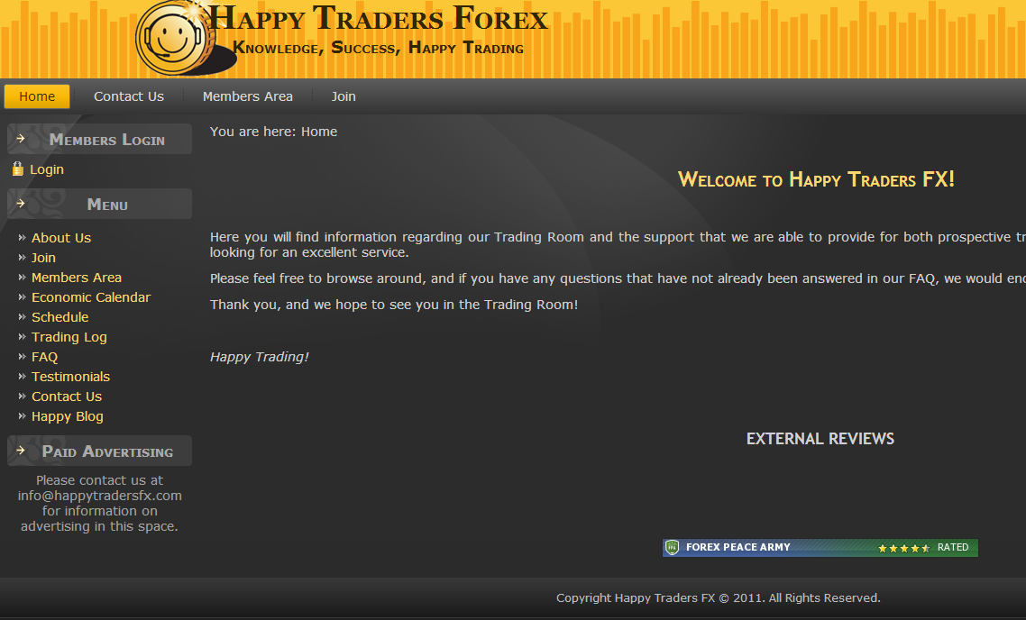 Happy Traders Forex