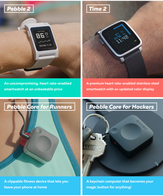 Pebble 2 Time 2 + AllNew Pebble Core Tech News 24h