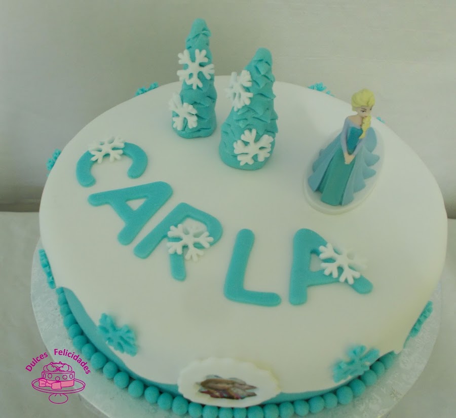 Tarta Fondant Frozen
