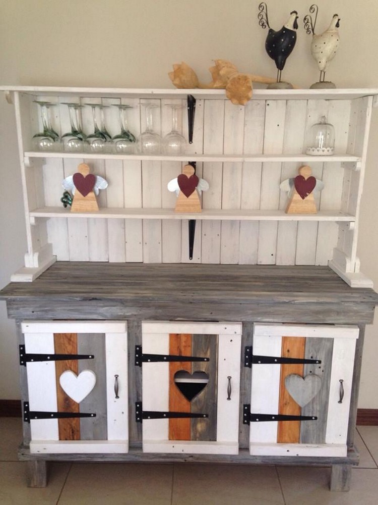 Georious Kitchen Using Old Pallets Pallets Platform