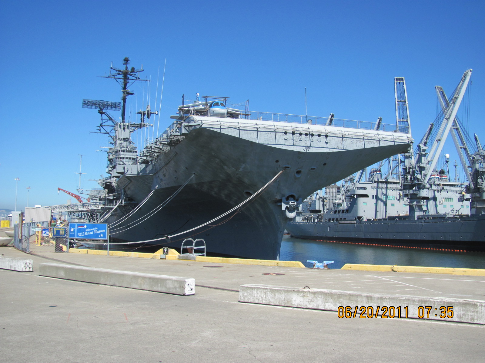 Four Days to Daylong Anchors Aweigh