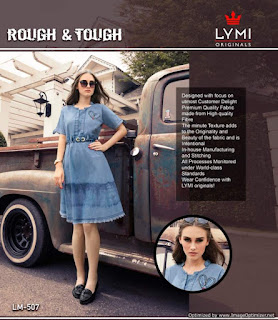 Lymi Rough and Tough Denim Kurtis Dealer. buy 2019 Latest Denim Rough and tough kurtis Twitter, facebook, Amazon, Flipcart, kessi, Instagram