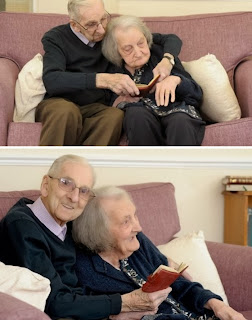 Marido de 91 anos lê diário para esposa com amnésia