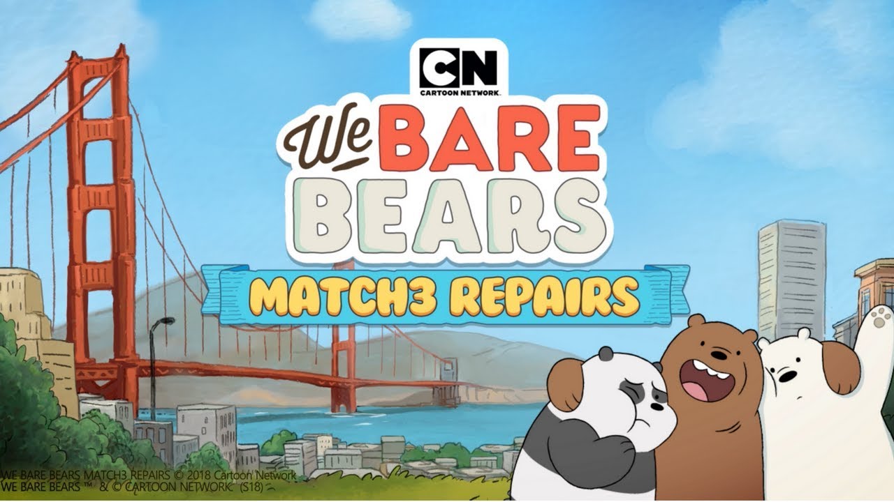 تحميل وتنزيل لعبة We Bare Bears Match3 Repairs مهكرة اخر اصدار للاندوريد