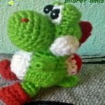 patron dragon Yoshy amigurumi |  free pattern amigurumi dragon Yoshy