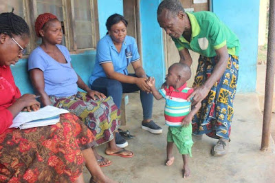 a Photos: 2-year-old boy with club foot undergoing correction process in Cross River State