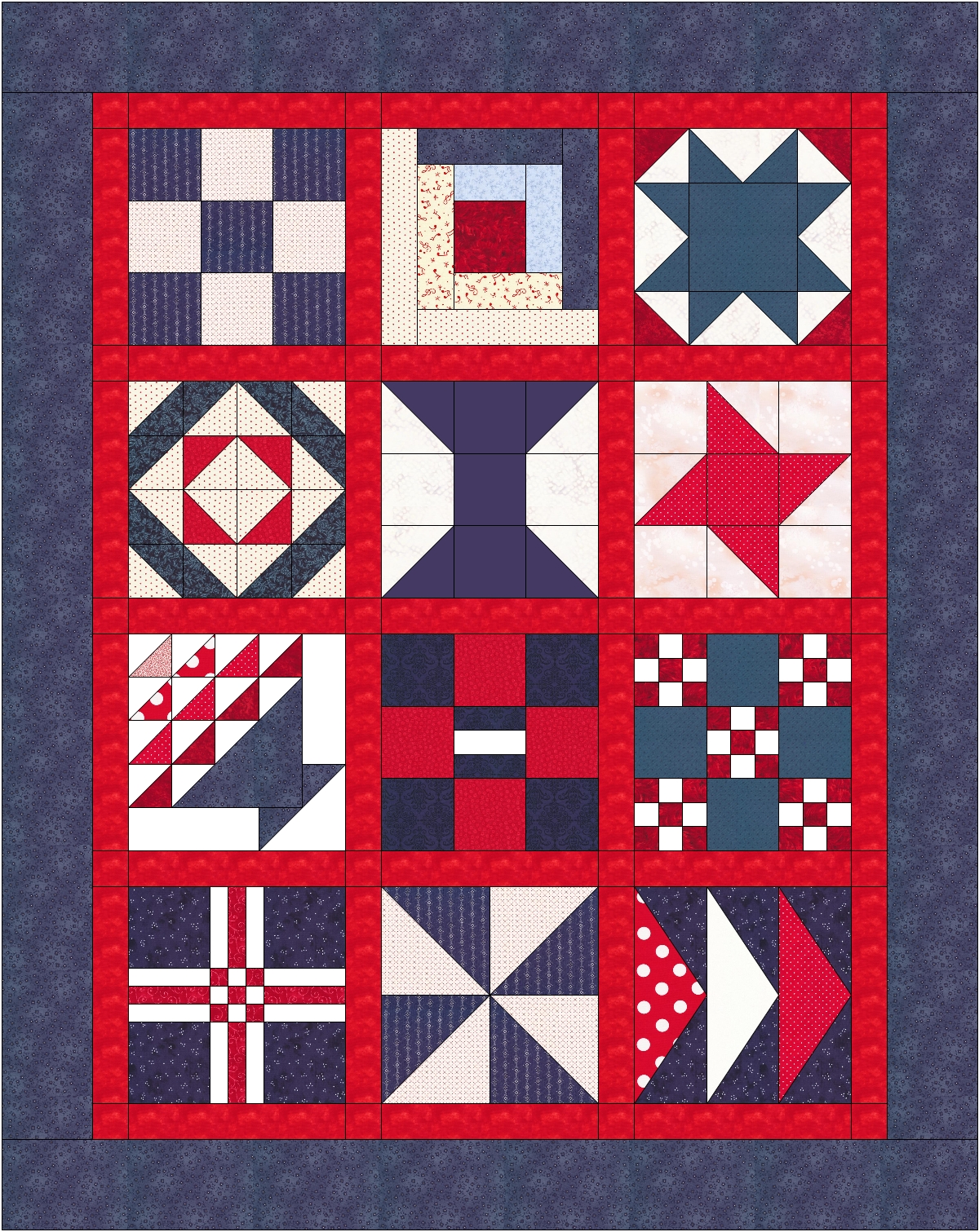 Bee Quilted Beginner's Quilt Block of the Month Club