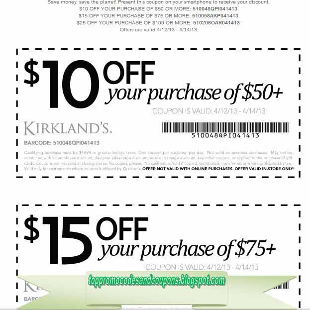 Free Promo Codes and Coupons 2023 Kirklands Coupons
