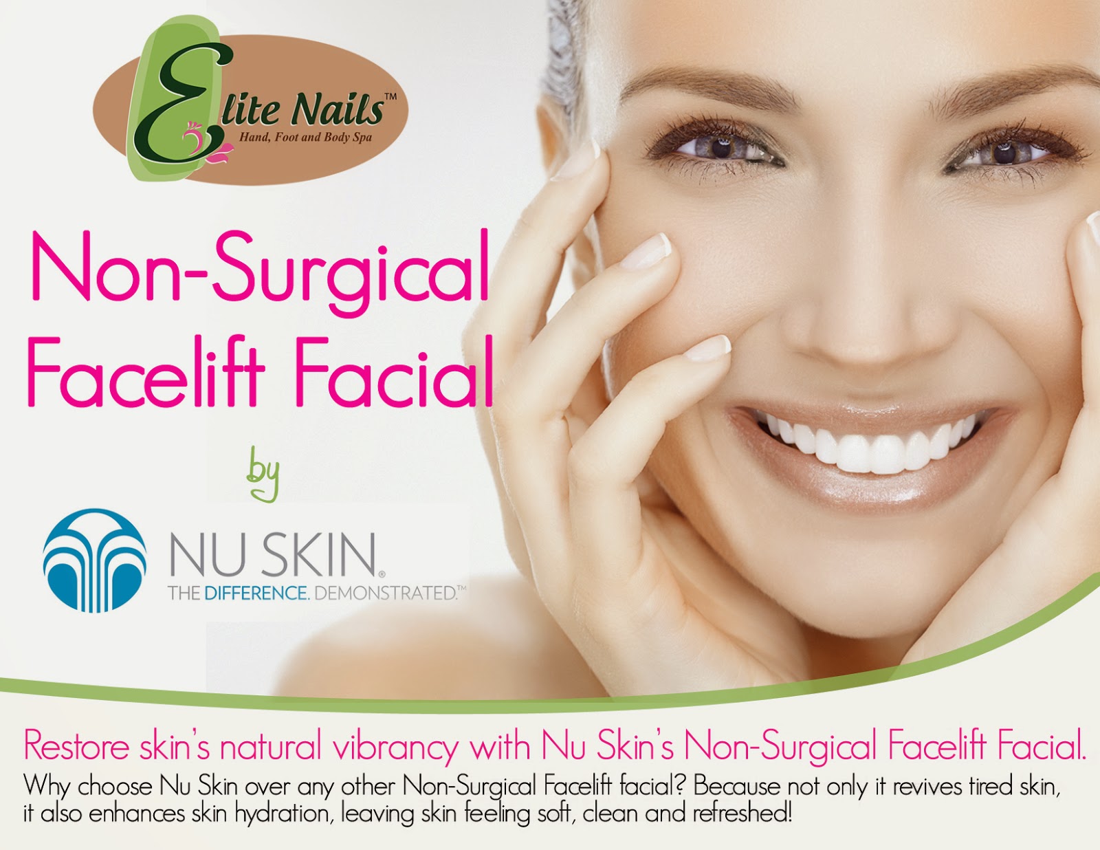 Elite Nails Hand, Foot and Body Spa Non Surgical Face Lift Facial