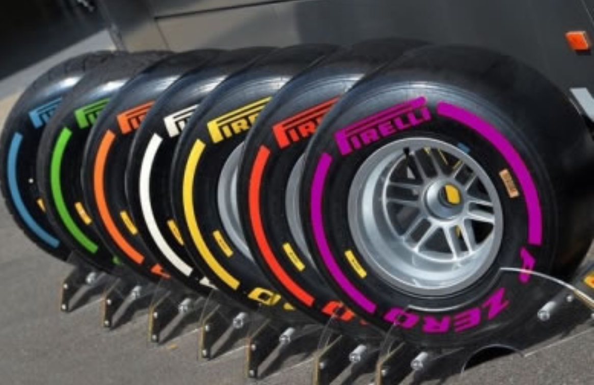 $1715 required to get tires set for F1 cars