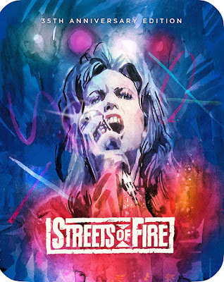 Streets Of Fire 35th Anniversary Edition Steelbook Blu Ray Cover