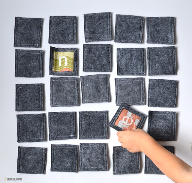 how to sew a memory game