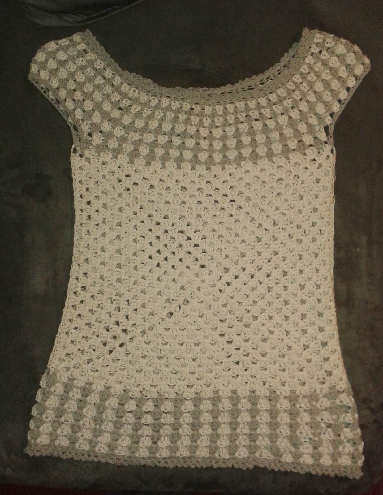 G-Squared Boat Neck Top Free Crochet Pattern