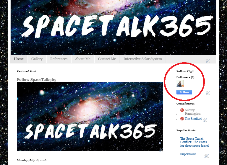 SpaceTalk 365: Follow Us!