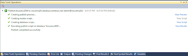 SQL Server SELECT: SQL Azure: Development Tools