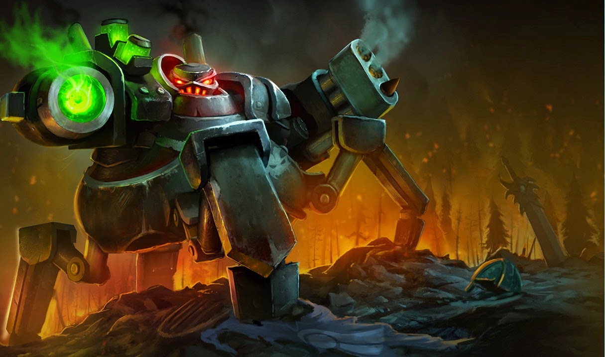 Urgot League of Legends Wallpaper, Urgot Desktop Wallpaper - cool maths