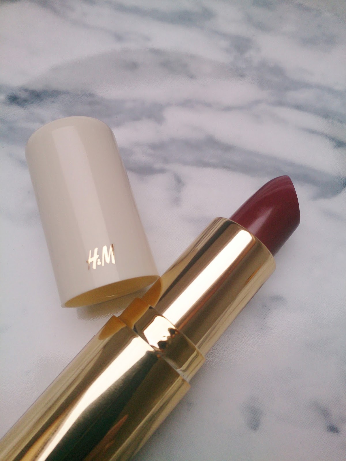 H&M Beauty Cream Lip Colour in Penny Red