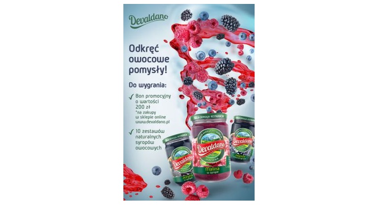 Wygraj zestaw naturalnych syropów Devaldano Konkurs