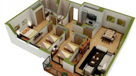 Kumpulan 6 Desain Rumah Minimalis 3 Kamar